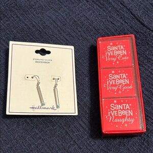 December earrings